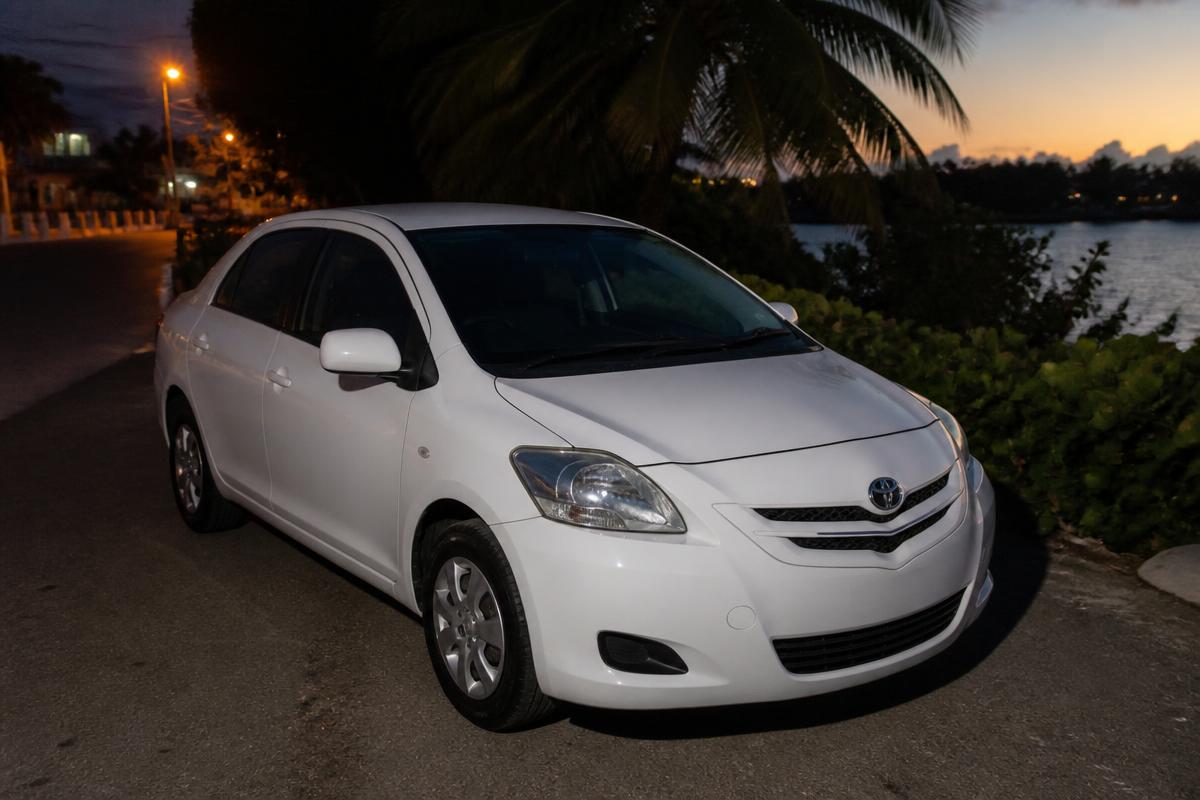 Toyota Belta — Sedan available from HG Car Rental and Leases in St. Kitts